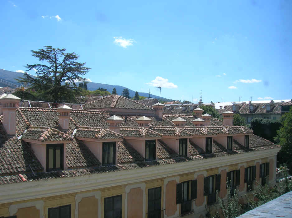 Vista dall'Hotel Parador