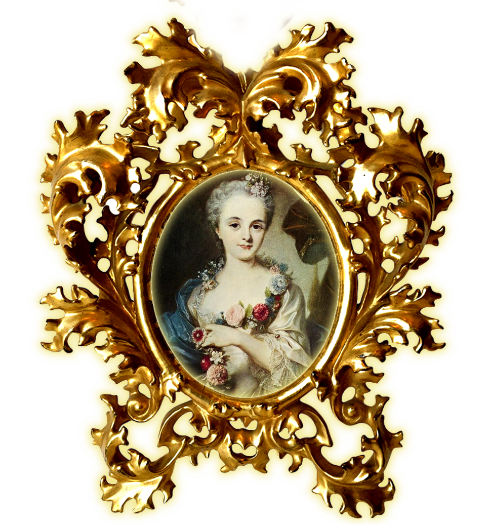 Mademoiselle d'Etiolles, nel 1745, futura Marchesa de Pompadour