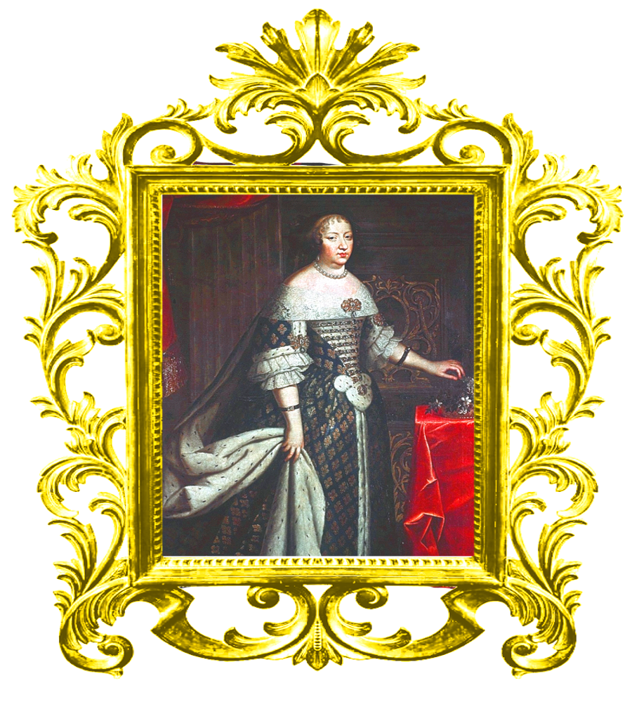 Regina Anna d'Austria, madre di Luigi XIV e Filippo d'Orleans