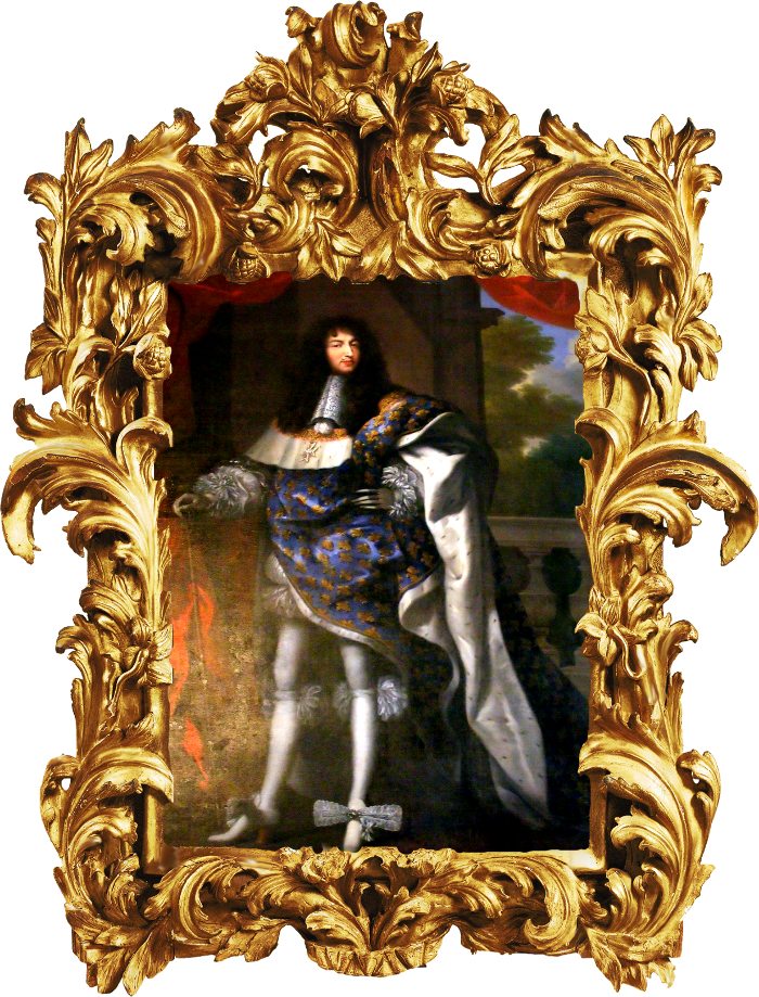Luigi XIV, in abito di parata regale - Jean Nocret