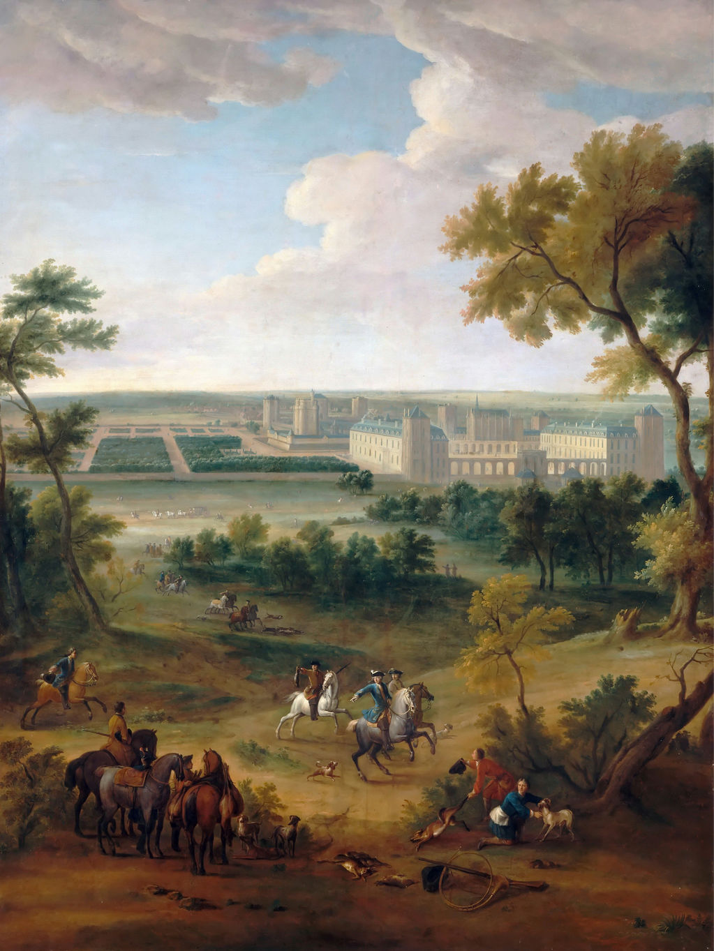 Cavalcata di Luigi XIV a Versailles 