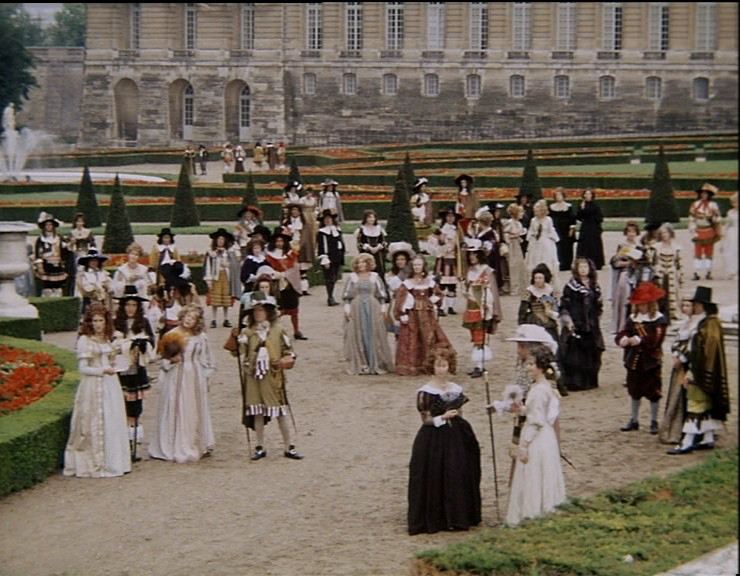 Passeggiata nei Giardini di Versailles (dal film di Rossellini, "La Presa di Potere di Luigi XIV")