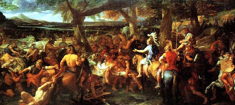 AAlessandro e Poro - Charles Le Brun - 1673