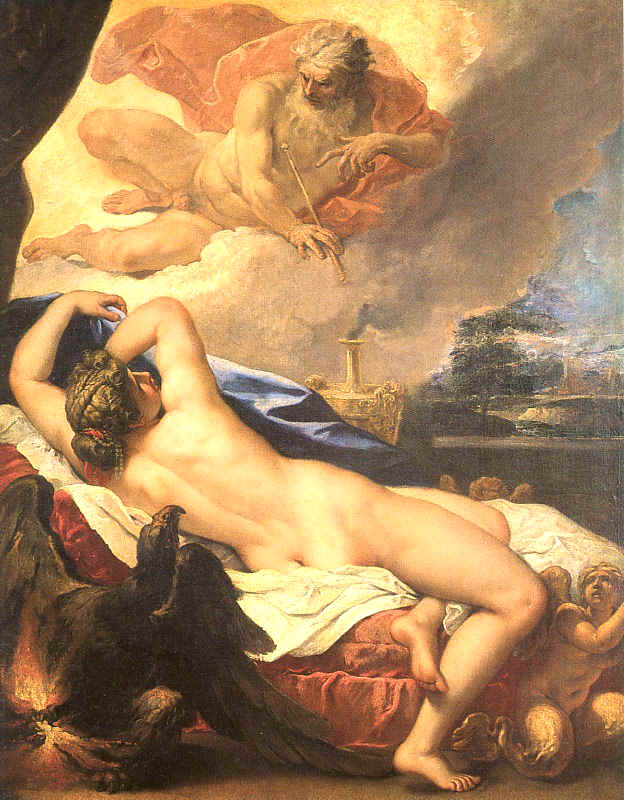 Sebastiano Ricci - Semele e Giove